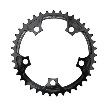PLATEAU ROUTE 5BRA D.110 TA SYRIUS 34DTS INTERIEUR NOIR ALU 7075 TYPE SHIMANO 10/11V. 3662458006132