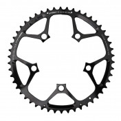CHAINRING FOR ROAD BIKE- 5 Arms- 51T.Ø 110 -OUTER- GREY ALU 7075 TA SYRIUS (SHIMANO TYPE) 10/11 SPEED-. 3662458006200