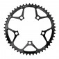 CHAINRING FOR ROAD BIKE- 5 Arms- 51T.Ø 110 -OUTER- GREY ALU 7075 TA SYRIUS (SHIMANO TYPE) 10/11 SPEED-. 3662458006200