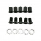 CHAINRING BOLT SET- TA COMPATIBLE LOOK ZED BLACK FOR CHAINRING ZENITH (SET OF 5)