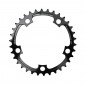 CHAINRING FOR ROAD BIKE- 5 Arms- 30T.Ø 74 TRIPLE -INNER- ALUMINIUM BLACK- 7075 TA ZELITO TYPE SHIMANO 9/10Speed. 3662458001137