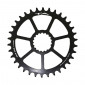 CHAINRING FOR MTB - SINGLE 34T. TA ONE C55 DIRECT MOUNT- ALUMINIUM MATT BLACK- FOR CANNONDALE Ai and FSA 10/11012Speed. (offset 6mm)
