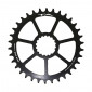 CHAINRING FOR MTB - SINGLE 34T. TA ONE C55 DIRECT MOUNT- ALUMINIUM MATT BLACK- FOR CANNONDALE Ai and FSA 10/11012Speed. (offset 6mm) 3662458008808