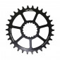 CHAINRING FOR MTB - SINGLE 30T. TA ONE C55 DIRECT MOUNT- ALUMINIUM MATT BLACK- FOR CANNONDALE Ai and FSA 10/11012Speed. (offset 6mm)) 3662458008785