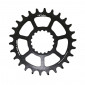 CHAINRING FOR MTB - SINGLE 26T. TA ONE C55 DIRECT MOUNT- ALUMINIUM MATT BLACK- FOR CANNONDALE Ai and FSA 10/11012Speed. (offset 6mm) 3662458008761