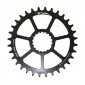 CHAINRING FOR MTB - SINGLE 32T. TA ONE C55 DIRECT MOUNT- ALUMINIUM MATT BLACK- FOR CANNONDALE Ai and FSA 10/11012Speed. (offset 6mm)