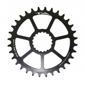 CHAINRING FOR MTB - SINGLE 32T. TA ONE C55 DIRECT MOUNT- ALUMINIUM MATT BLACK- FOR CANNONDALE Ai and FSA 10/11012Speed. (offset 6mm) 3662458008792