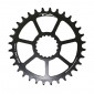 CHAINRING FOR MTB - SINGLE 32T. TA ONE C55 DIRECT MOUNT- ALUMINIUM MATT BLACK- FOR CANNONDALE Ai and FSA 10/11012Speed. (offset 6mm) 3662458008792