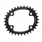 CHAINRING FOR MTB - 4 Arms- SINGLE 32T.TA ONEØ 96 OVALUTION ALUMINIUM MATT BLACK- FOR SHIMANO SLX7000/ XT8000/ XTR9000 10/11/12SPEED.Except for Shimano chain 12 speed 3662458008143