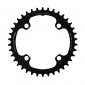 PLATEAU VTT 4BRA D.104 TA ONE 36DTS MONO NOIR MAT ALU POUR SHIMANO / SRAM / RACE FACE / FSA 10/11/12V. NARROW WIDE (COMPATIBLE TOUTE CHAINE 12V SAUF SHIMANO) 3662458006507