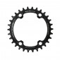 PLATEAU VTT 4BRA D.64 TA CHINOOK 26DTS INTERIEUR DOUBLE NOIR ALU POUR SHIMANO / SRAM / RACE FACE / FSA 10/11V. 3662458000642
