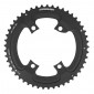 CHAINRING FOR ROAD BIKE- Ø 110 - 4 ARMS- 49T. -OUTER- TYPE SHIMANO ULTEGRA R8000/8050 BLACK CT2 STRONGLIGHT 11 SPEED-. (FOR CHAINRING 34T.) 3700223720941