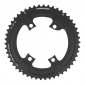 CHAINRING FOR ROAD BIKE- Ø 110 - 4 ARMS- 50T. -OUTER- TYPE SHIMANO ULTEGRA R8000/8050 BLACK CT2 STRONGLIGHT 11 SPEED-. (FOR CHAINRING 34T.) 3700223720958