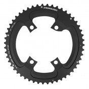 CHAINRING FOR ROAD BIKE- Ø 110 - 4 ARMS- 51T. -OUTER- TYPE SHIMANO ULTEGRA R8000/8050 BLACK CT2 STRONGLIGHT 11 SPEED-. (FOR CHAINRING 36T.) 3700223720965