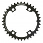 CHAINRING FOR ROAD BIKE- Ø 110 - 4 ARMS- 36T. -INNER- TYPE SHIMANO ULTEGRA R8000/8050 BLACK CT2 STRONGLIGHT 11 SPEED-. (FOR CHAINRING 46 and 52T.) 3700223721030