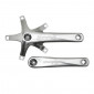 MANIVELLE DROITE + GAUCHE STRONGLIGHT TRACK 2000 PISTE / FIXIE L 165mm POUR PLATEAU 144 3700948181232