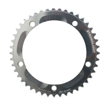 PLATEAU PISTE 5BRA D.144 STRONGLIGHT 44DTS ARGENT ALU 7075 POUR CHAINE 3.17mm (1"1/8) 3700223704439