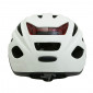 CASQUE VELO CITY ADULTE POLISPORT CITYGO CREME TAILLE 54-59 SYSTEM QUICK LOCK AVEC LUMIERE INTEGREE 5604415085819