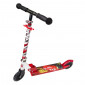TROTTINETTE ENFANT DISNEY 2 ROUES CARS ROUGE ACIER PLIABLE ET REGLABLE AVEC FREIN ROUE ARRIERE 5902308599215