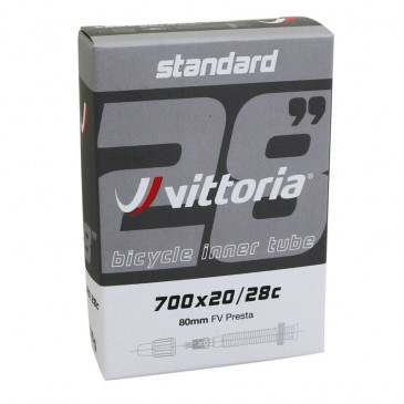INNER TUBE FOR BICYCLE 700 x 25-28 VITTORIA LITE PRESTA VALVE 80MM 8022530009515