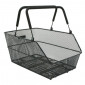 REAR BASKET - STEEL MESH- BASIL CENTO BLACK FOR MIK MOUNTING SYSTEM (ORDER 157030+155681 To fit on your luggage rack)