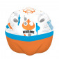 CASQUE VELO ENFANT DISNEY V2 STARWARS BLANC/BLEU/ORANGE AVEC MOLETTE REGLAGE TAILLE 52-56 (VENDU SUR CARTE) 5902308590335