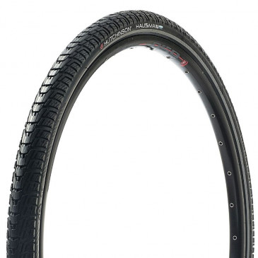 TYRE FOR MTB (URBAN) 27.5 X 1.75 HUTCHINSON HAUSSMANN INFINITY PROTECT- BLACK-RIGID- EBIKE - REINFORCED 5mm - REFLECTIVE (47-584) APPROVED EBIKE e50 3248382082451