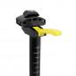 TIGE DE SELLE VTT TELESCOPIQUE P2R ALU NOIR DIAM 31,6 mm L450 mm (REGLAGE PAR LEVIER) 3700948110621