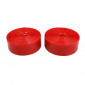 ANTI PUNCTURE BAND - NEWTON 25mm CITY BIKE 700x35 RED (SOLD IN PAIRS ON CARD)