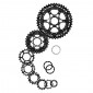 CASSETTE 11 speed. SUNRACE 11-32 RS3 FOR SHIMANO ROAD BLACK (IN BOX) (11-12-13-14-15-17-19-21-24-28-32)