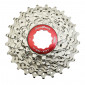 CASSETTE 11V. SUNRACE RX1 11-25 ROUTE POUR SHIMANO (NIVEAU 105) METALLIC ARGENT (LIVRE EN BOITE)(11-12-13-14-15-16-17-19-21-23-25)