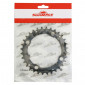 PLATEAU VTT 4BRA D.104 POUR SUNRACE 32DTS TRIPLE MILIEU NOIR ALU COMPATIBLE AUTRES MARQUES 4710944236040