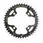 CHAINRING FOR MTB- Ø104 - 4arms-. 44 TEETH external Ø.104 BLACK- OUTER- SUNRACE ALUMINIUM and others 4710944236033
