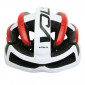 ROAD BIKE ADULT HELMET- GIST VOLO WHITE/GLOSS RED - FULL IN-MOLD - EURO 52-56 RATCHET SETTING 210GRS 8013271288901
