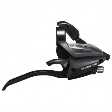 SHIFTER FOR MTB - SHIMANO STEF500 RIGHT 8 SPEED. BLACK FOR V BRAKE 4 FINGER 4524667415015