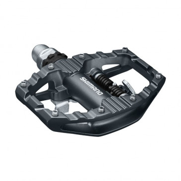 PEDALE ROUTE AUTOMATIQUE SHIMANO PD-EH500 POLYVALENTE CYCLO SPD NOIR AVEC CALES (PAIRE) 4524667866312