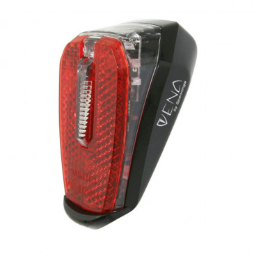 TAILLIGHT ON DYNAMO - ON MUDGUARD - JOS VENA XD/XE 6V 1 LED (BULK) COMPATIBLE E-BIKE 6/12V