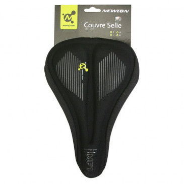 BICYCLE SEAT COVER- NEWTON GEL - BLACK- SHAPE MEMORY (280x165mm) 3700948112892