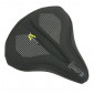 BICYCLE SEAT COVER- NEWTON GEL - BLACK- SHAPE MEMORY (245x230mm)