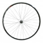 WHEEL FOR ROAD BIKE- 700 ELAN FRONT CFX BLACK - ALUMINIUM HUB. 32 SPOKES.