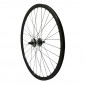 WHEEL FOR ROAD BIKE / FIXIE / TRACK P2R 30mm BLACK-REAR- 2 SIDES THREADED HUB+16T. SPROCKET 3660429022426