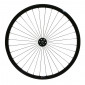 ROUE ROUTE / FIXIE PATIN P2R NOIR AVANT AVEC ECROUS JANTE 17C PROFIL 28mm 3660429022228