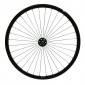 WHEEL FOR ROAD BIKE / FIXIE / TRACK P2R 30mm BLACK-FRONT