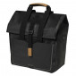 SINGLE BAG FOR BICYCLE -REAR- BASIL URBAN DRY SHOPPER - BLACK - LEFT/RIGHT - WATERPROOF 20L (32x15x37cm) 8715019176937