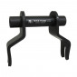 ADAPTATEUR PIED MONTAGE / PORTE VELO ROUE AVANT NEWTON STORE (POUR PASSER BLOCAGE RAPIDE EN AXE DE 12) 3700948112823