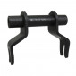 ADAPTER FOR BICYCLE RACK - FOR FRONT WHEEL - NEWTON STORE (TO TURN QUICK RELEASE INTO Ø 15X110 AXLE) 3700948112830