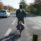 SAFETY JACKET WITH 48 LEDS RECHARGEABLE ON USB - LIGHT SIGNALLING + TURN INDICATORS - WIRELESS CONTROL ON HANDLEBAR;