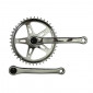 CHAINSET FOR URBAN BIKE- P2R WITH STEEL CRANKS 170mm - 42T. CHAINRING. FOR CHAIN 2.38 (3/32") 3700948112663