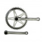 CHAINSET FOR URBAN BIKE- P2R WITH STEEL CRANKS 170mm - 46T. CHAINRING. FOR CHAIN 2.38 (3/32") 3700948112670
