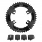 CHAINRING FOR ROAD BIKE - Ø 110 - 4 ARMS For SHIMANO ULTEGRA R8000 / R8050 MICHE 50 Teeth External Black 11 Speed. 8057013346290